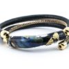 Bracelets in Chalcedony Murano Glass