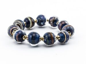Bracelets in Chalcedony Murano Glass