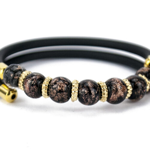 Bracelet in Murano Glass and Aventurine