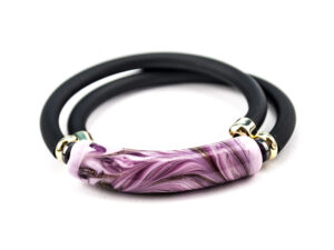 Murano Glass Bracelet - Violet