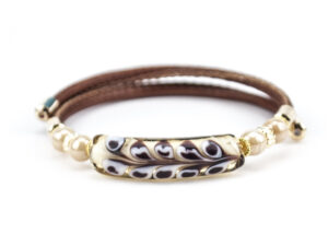 Bracelets in Murano Glass (Rama) - Amber