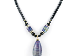 Necklaces in Chalcedony Murano Glass